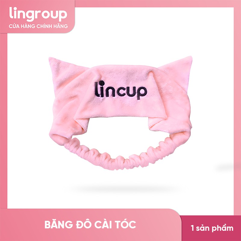 Băng đô tai mèo Lincup rửa mặt cá nhân