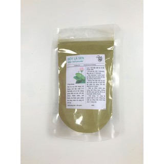 Bột lá sen sấy khô