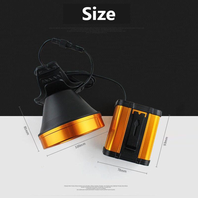 Đèn Pin Đội Đầu Siêu Sáng Sạc usb Chống Thấm Nước Chất Lượng Cao