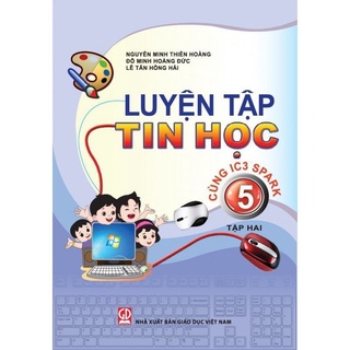 Luyện tập tin học 1,2,3,4,5(trọn bộ 2 cuốn tập 1, tập 2)
