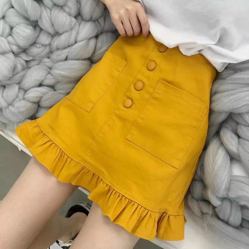 Chân váy thô, kaki đuôi cá Ulzzang Hàng Quảng châu | BigBuy360 - bigbuy360.vn