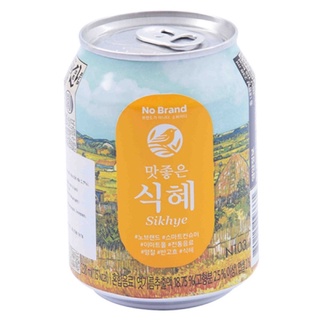 Nước Gạo Sikhye No Brand 238Ml/Lon