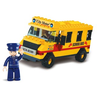Lắp Ráp Xe, Lắp Ráp Mô Hình Xe School Bus