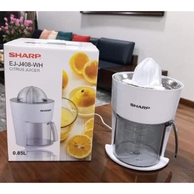MÁY VẮT CAM 0.85L SHARP EJ-J408WH 40W