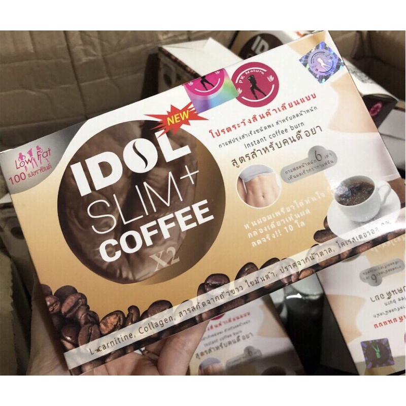 CAFE IDOL SLIM CHÍNH HÃNG (có chữ NEW--đền 200% nếu không giảm)