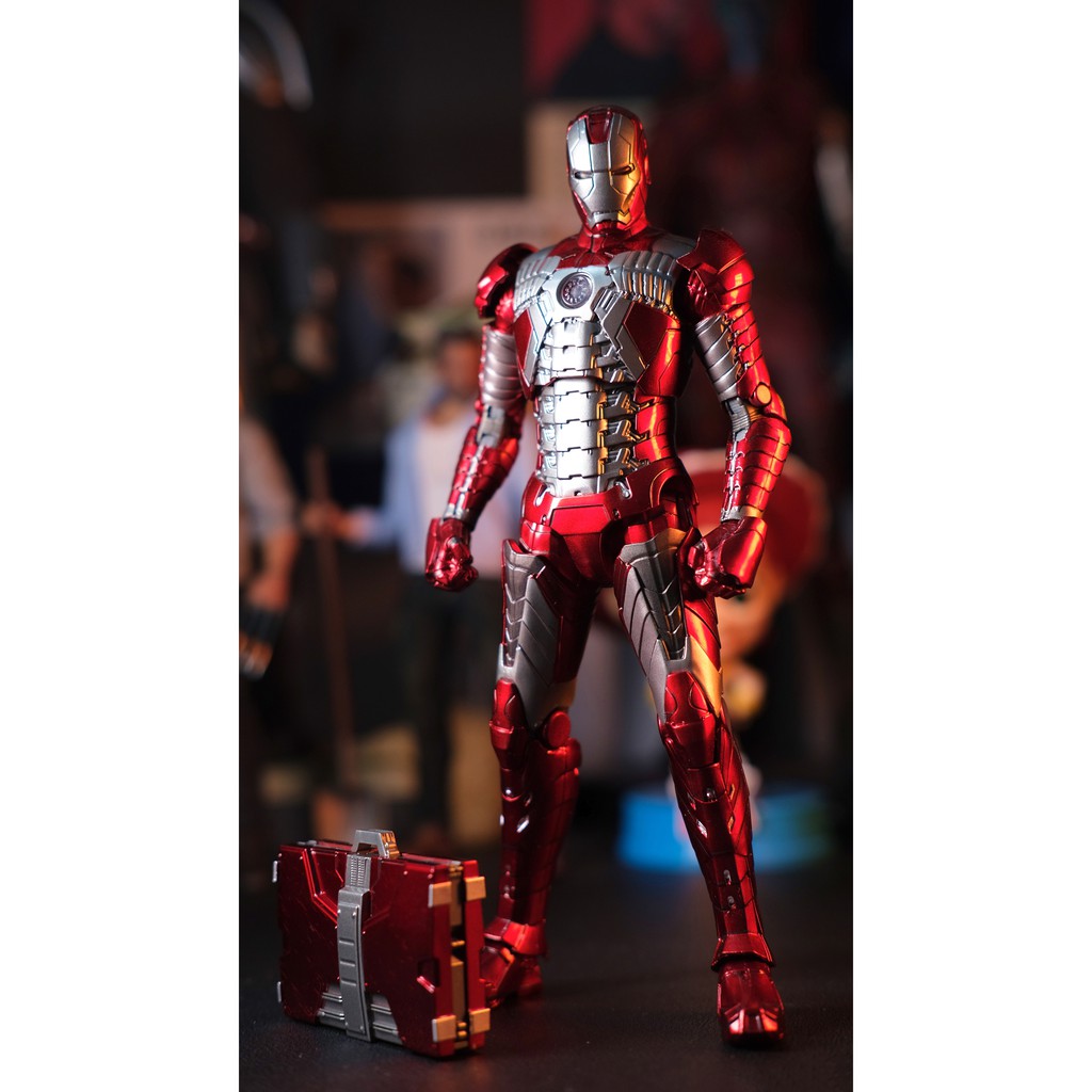 [Hàng có sẵn] Mô hình Iron Man Mark V (MK5) ZD Toys chính hãng