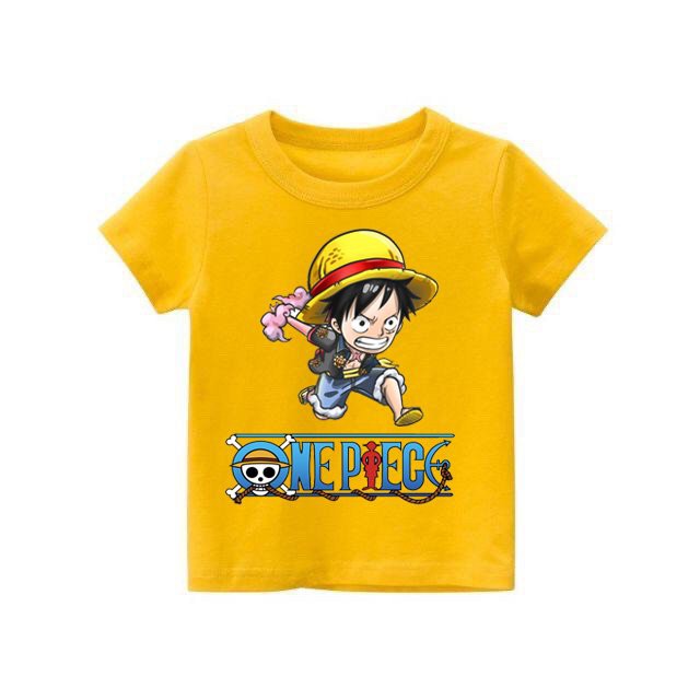 Áo thun bé trai One Piece co giản thoải mái