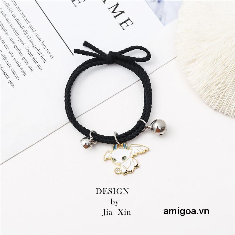 ✨✨Vòng Tay Cặp Đôi Nam Châm Màu Đen Và Trắng Thu Hút Nhau