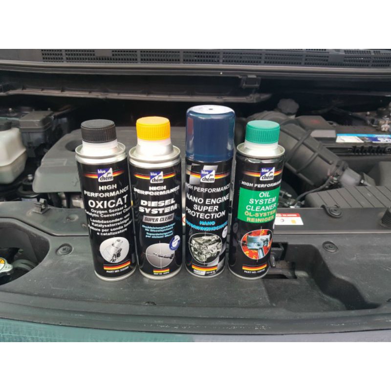 Bộ 4 Bluechem chăm sóc ô tô audi - bmw- mercedes (+ Quà tặng)