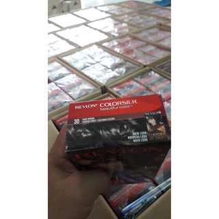 Thuốc Nhuộm Tóc Số 30 Nâu Sẫm Revlon Colorsilk.