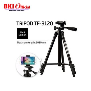 GẬY 3 CHÂN QUAY TIKTOK CHỤP ẢNH,GIÁ ĐỠ ĐIỆN THOẠI LIVETREAM, TRIPOD 3120 CHỤP ẢNH - Fphone