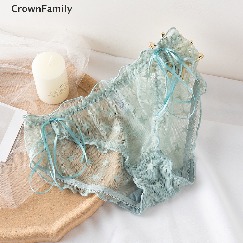 (Hàng Bán Chạy) Quần Lót Ren Hình Ngôi Sao Gợi Cảm Cho Nữ (Hàng Có Sẵn)