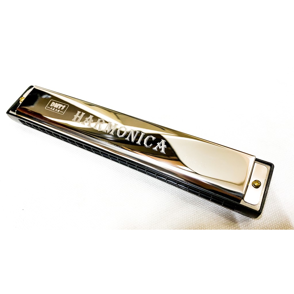 Kèn Harmonica Woim Màu Bạc 24 Holes