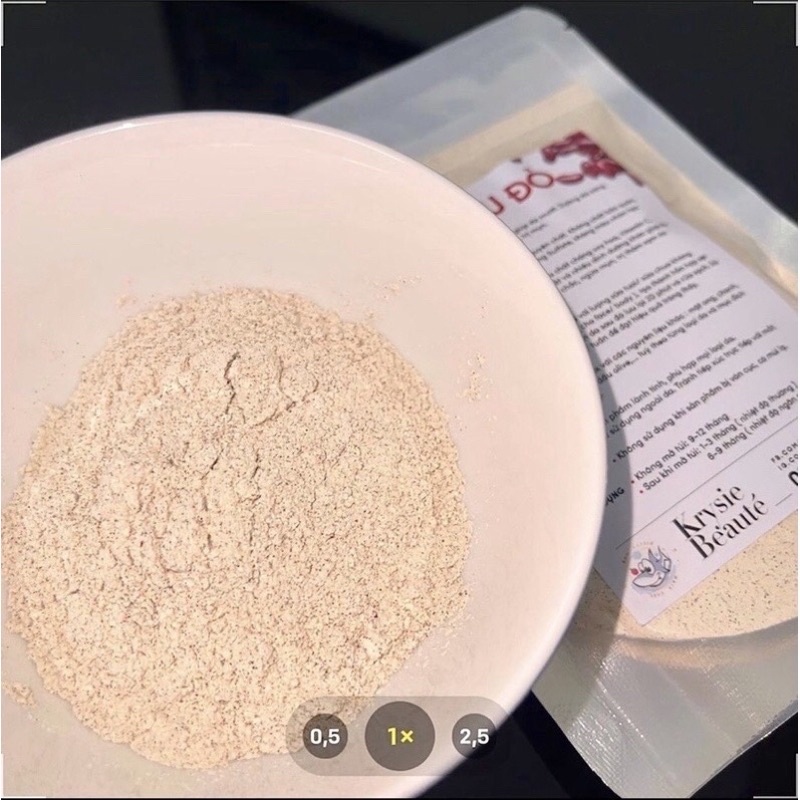 Bột đậu đỏ nguyên chất sạch mịn 100% Organic - Bột handmade | BigBuy360 - bigbuy360.vn
