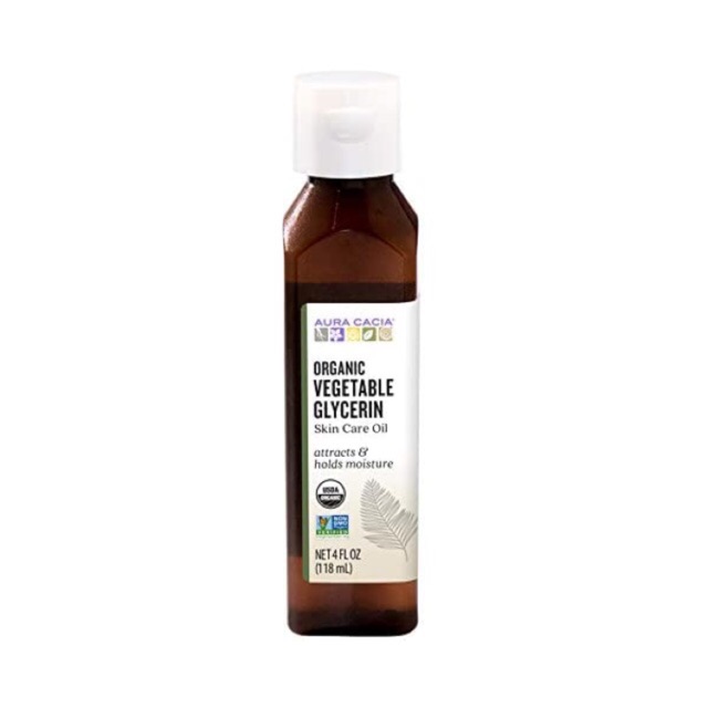 Glycerin thực vật Organic Aura Cacia 120ml