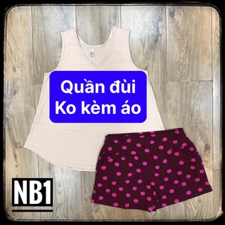 [HCM] (65-80kg) Quần BIGSIZE đùi thun cotton 4 chiều. drap gối codipa.