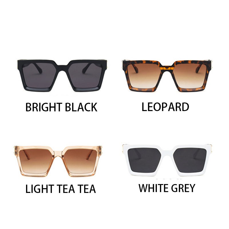 Kính Mát Gọng Vuông Phong Cách Âu Mỹ Thời Trang