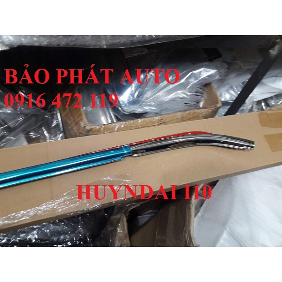 Bộ nẹp viền chân kính Xe Hyundai Grand I10 dùng chung các đời xe 2014-2020
