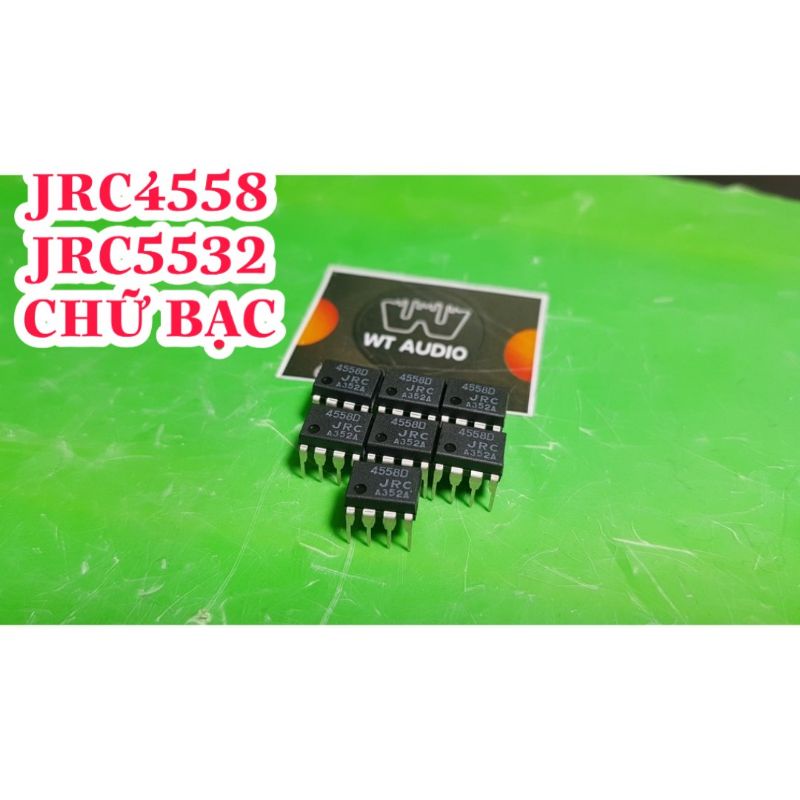 IC JRC4558 JRC5532 chữ bạc chuyên âm thanh