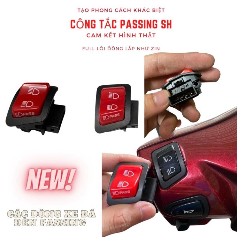 Công Tắc Passing Cho Air Blade, Wave, Future Mẫu SH 300i