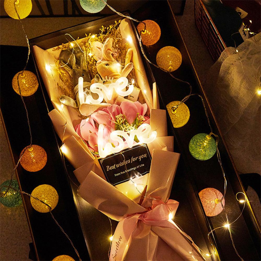 Cfstore Đèn Mini Trang Trí Bánh Kem Ngày L2O8 Cho Ngày Lễ Tình Nhân