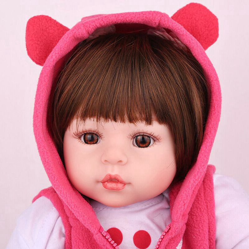 Búp Bê Em Bé Sơ Sinh 58cm Bằng Silicon Vinyl Sống Động Như Thật