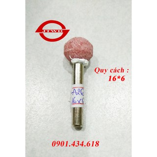 Đầu mài đá cây cán 6 - Hình tròn ( bi )