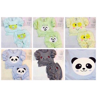 Set 5 bộ quần áo cotton Dài chui cho bé trai và bé gái 3-9kg