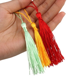 Bead Counter Decoration Polyester Tassels with Hanging Ring Silk Sewing