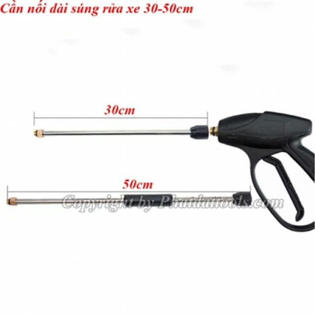 Cần Nối Súng Rửa Xe Cao Áp 30cm- 50cm cao cấp