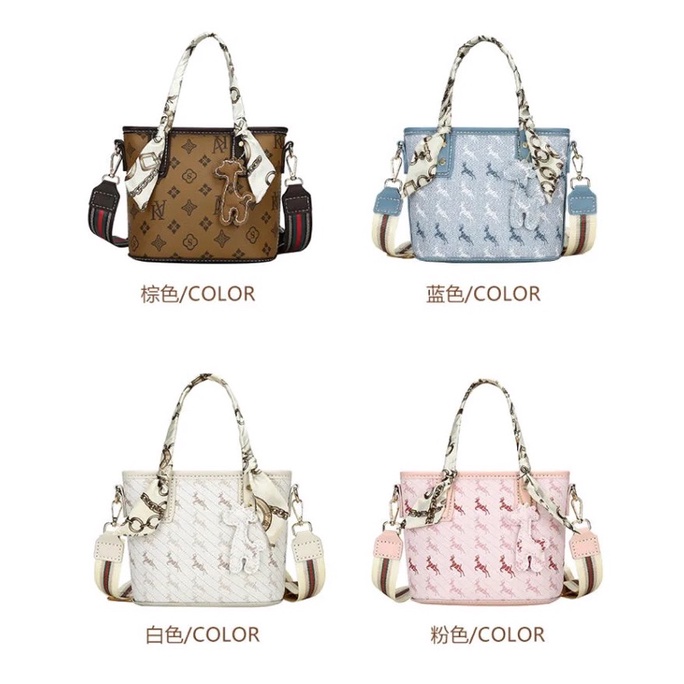 M14_Túi Xách Vuông Tự May Handmade