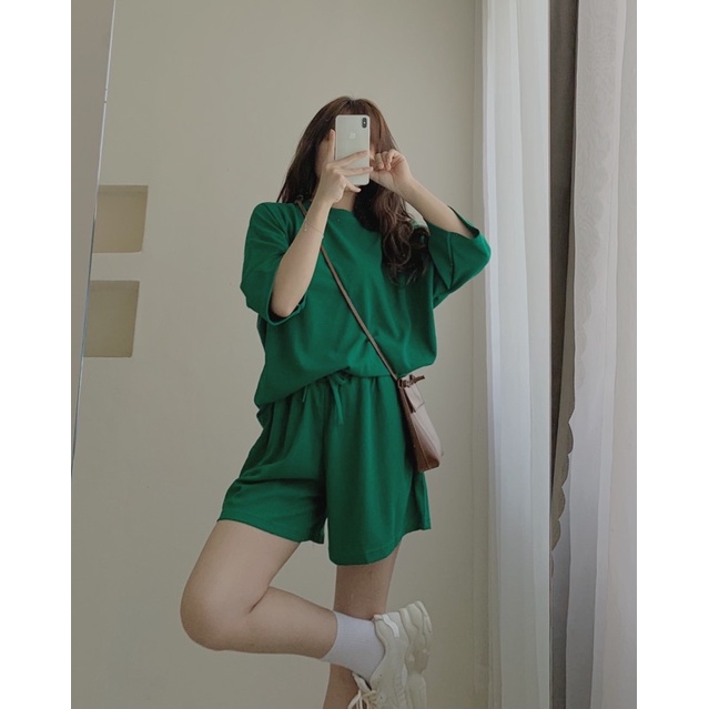 Set bộ nỉ cổ tròn 3158