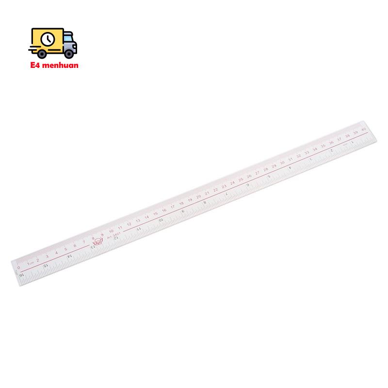 Thước Kẻ Bằng Nhựa Thẳng Dài 40Cm 16 Inch