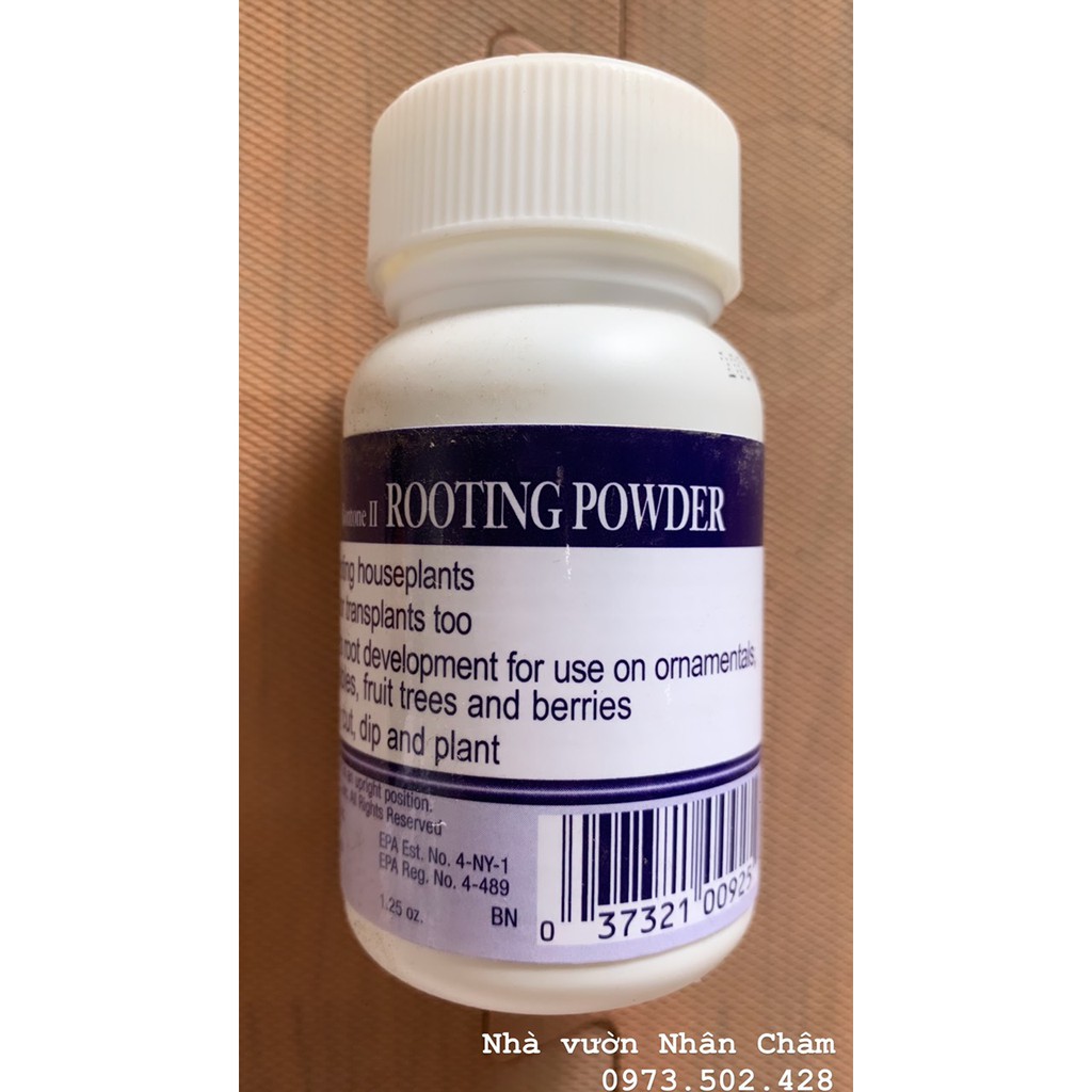 Giâm cành, chiết cành, chống khuẩn - Rooting Powder dạng bột siêu kích rễ từ Mỹ