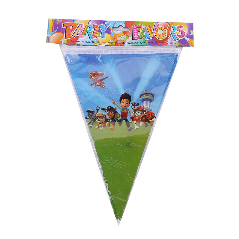 Phụ Kiện Trang Trí Tiệc Sinh Nhật Gia Đình Dùng Một Lần Họa Tiết Hoạt Hình PAW Patrol