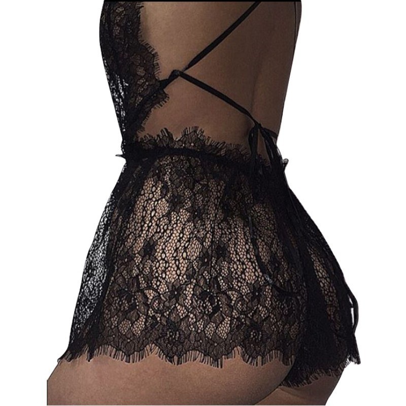 Bộ bodysuit ngủ ren lưới quyến rủ | BigBuy360 - bigbuy360.vn