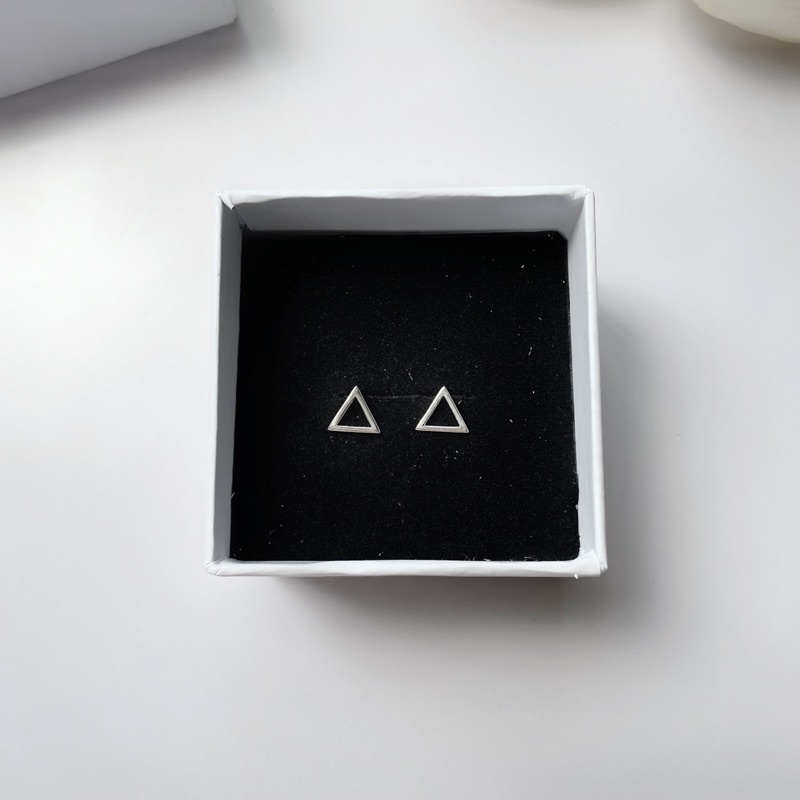 Hộp đựng trang sức giấy cứng cao cấp cỡ 7*7*3 và 5*5*3 cm