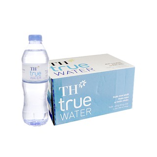 Thùng 24 chai nước uống tinh khiết TH True Water