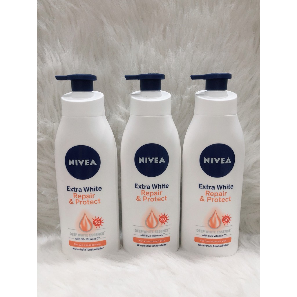 Sữa Dưỡng Thể Nivea Giúp trắng da, săn da Ban Ngày SPF 30 PA++(350ml) | BigBuy360 - bigbuy360.vn