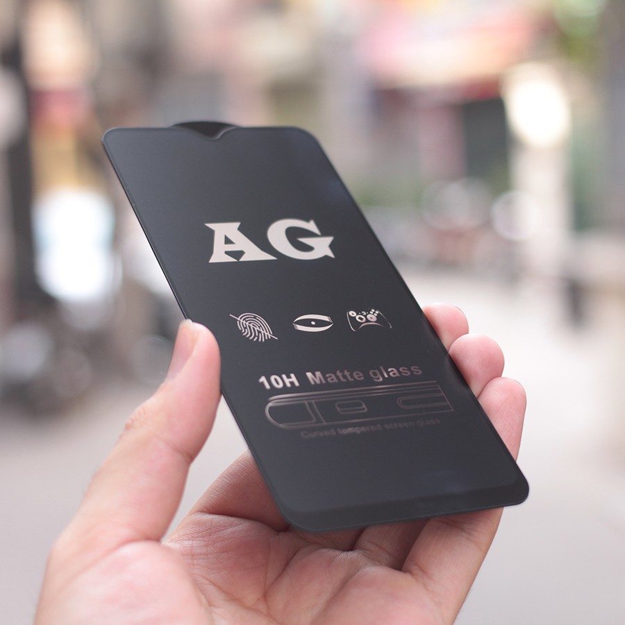 Kính Cường Lực Nhám Full Màn Chống Vân Tay AG Samsung Galaxy A51/A71/A12/A10/A10S/A20 /A30/A30S/A50/A50S cao cấp