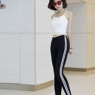 Quần Legging 2 Sọc #AGE2X 2 Màu