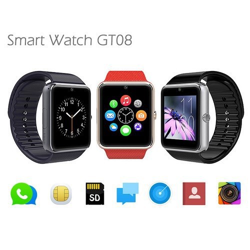 Đồng hồ thông minh Smartwatch GT08 - gắn SIM, gọi điện, nghe nhạc, chụp ảnh