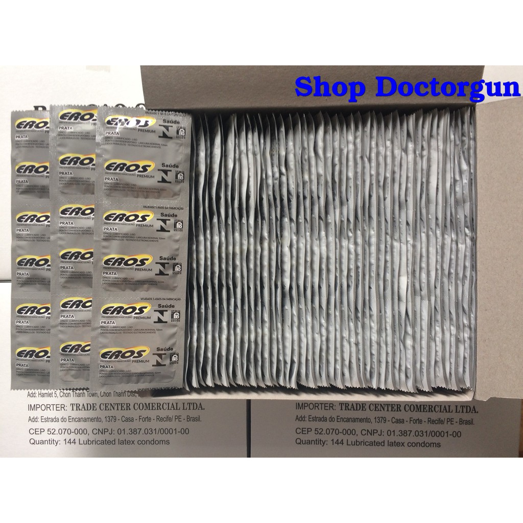 BAO CAO SU EROS 144 CÁI/HỘP DÀNH CHO GIA ĐÌNH - NHÀ NGHỈ - KHÁCH SẠN GIÁ RẺ TỐT NHẤT
