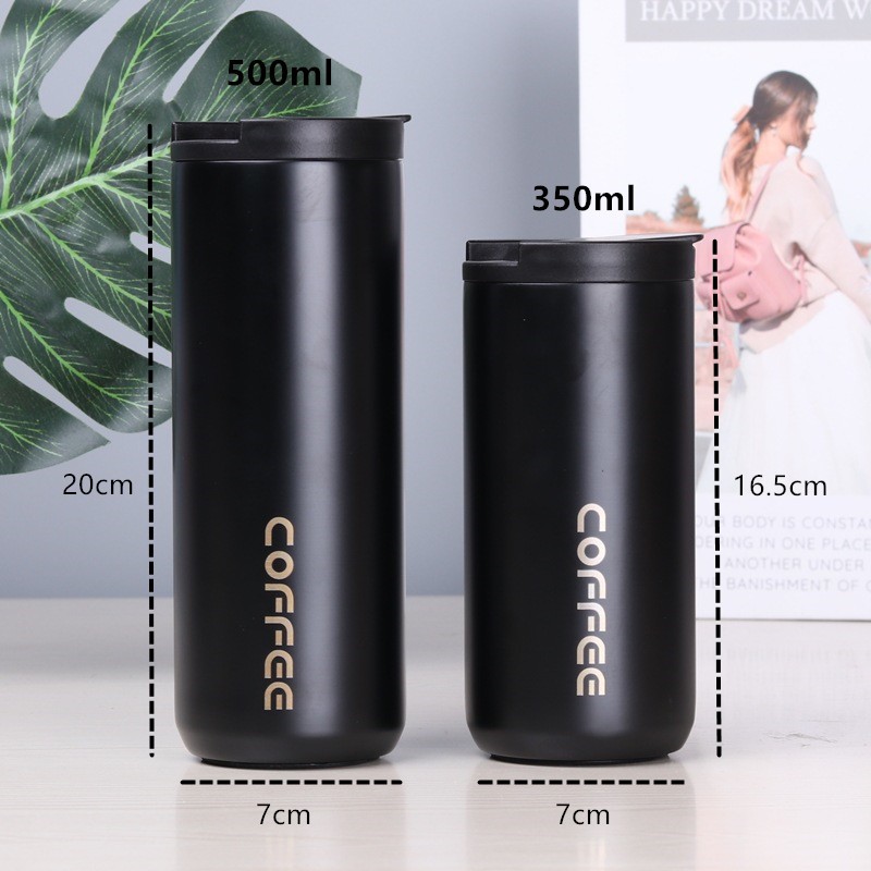 Bình Giữ Nhiệt Bằng Thép Không Gỉ Thời Trang Dung Tích 350Ml/500ml