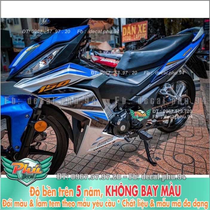 Tem rời Winner Xanh Trắng (X) -1