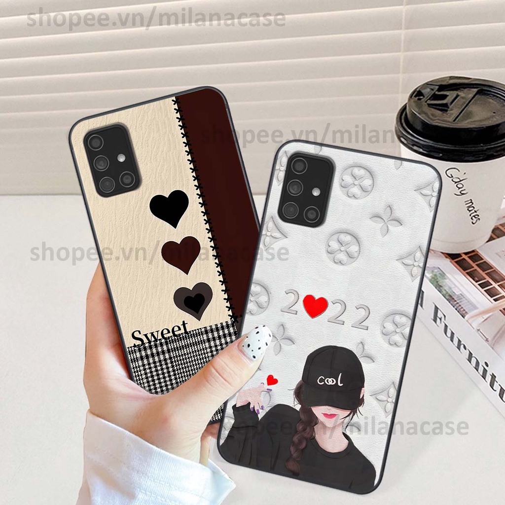 Ốp Samsung M51 hình trái tim be love tình yêu siêu đẹp, cá tính, thời trang