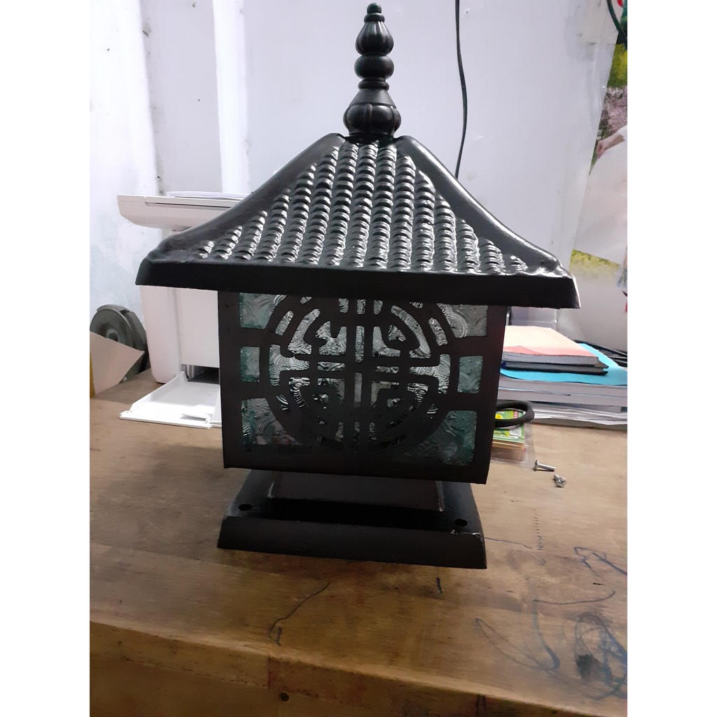 Đèn trụ cổng: Nhôm đúc cao cấp D200 PH6047