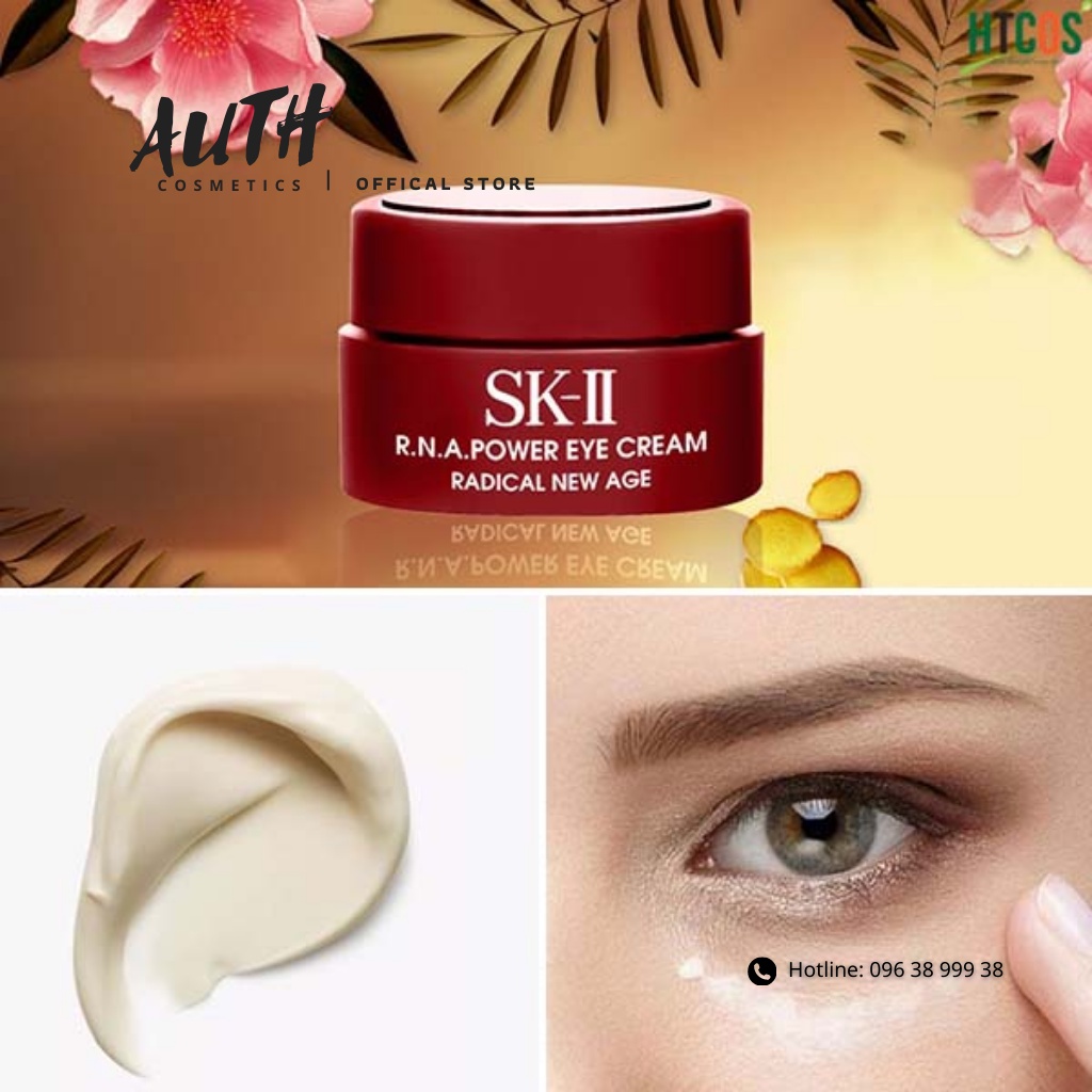 Kem dưỡng mắt Skii Mini SK-II R.N.A Power Eye Cream Radical New Age 2.5g Giảm quầng thâm nếp nhăn săn chắc da vùng mắt