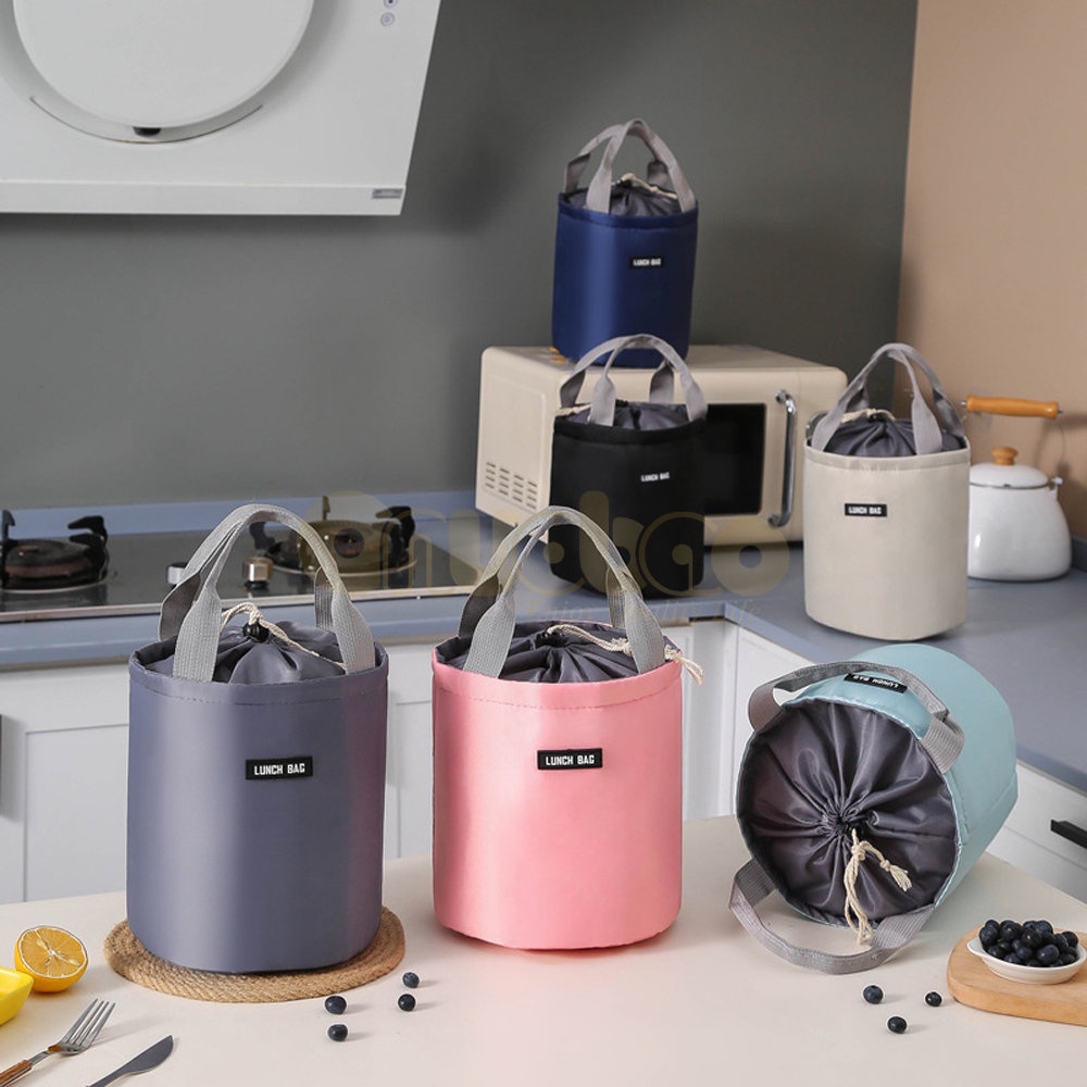 Túi ăn trưa Onuobao cách nhiệt hình trụ đầy màu sắc