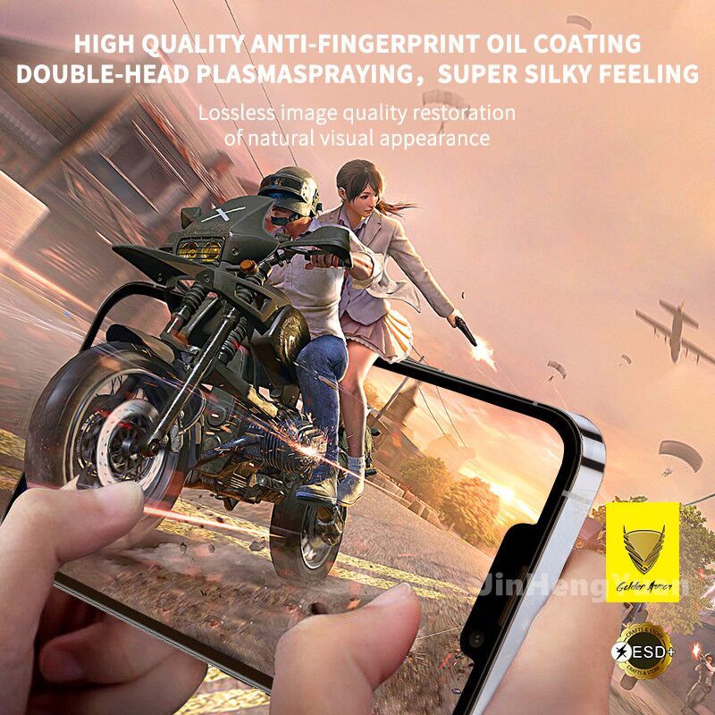 Kính Cường Lực HD Chống Tĩnh Điện Bảo Vệ Màn Hình Cho IPhone 14 13 12 Mini 11 Pro Max X XS XR Xsmax 6 7 8 Plus